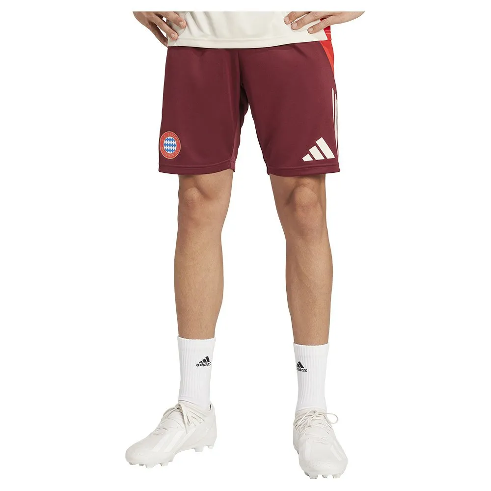 adidas FC Bayern Munich 24/25 Tiro トレーニング ショートパンツ 赤 