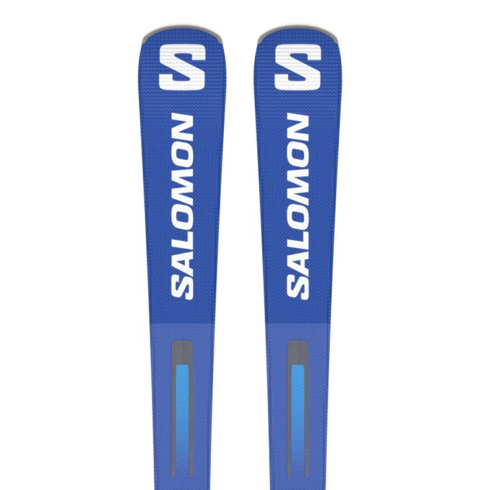 Salomon S/Race 8+M11 GW L80 alpine skis pack Blue | Snowinn
