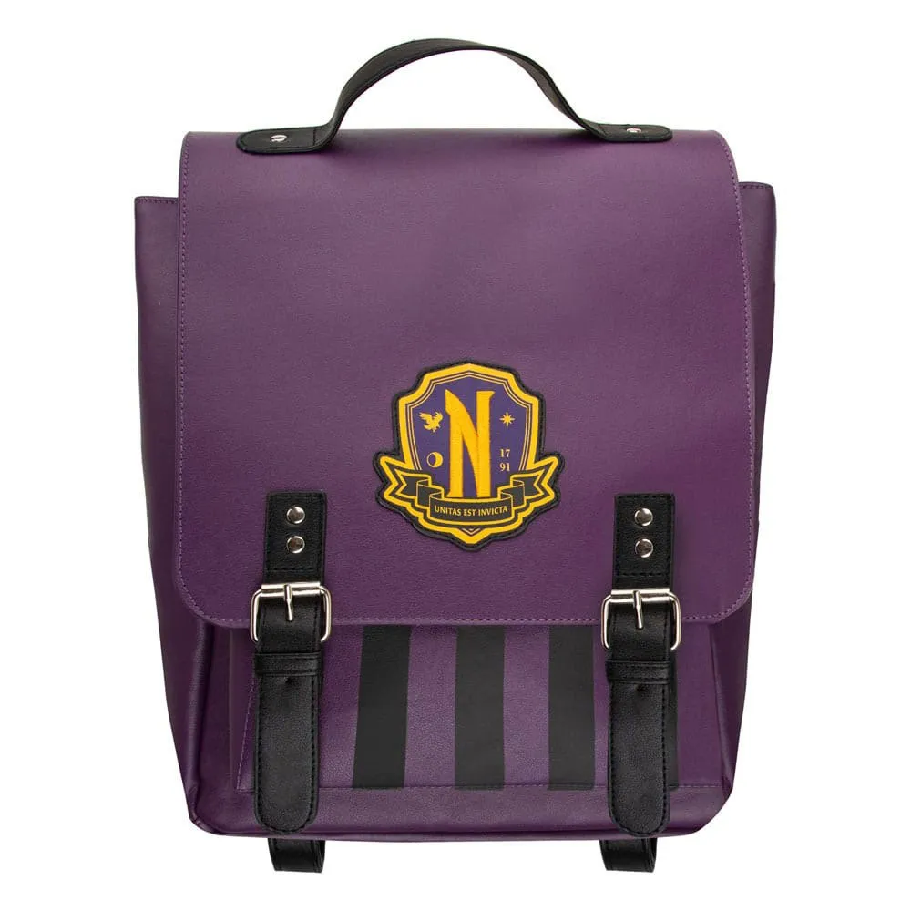 Cinereplicas Wednesday Nevermore Academy backpack Purple  display picture 1