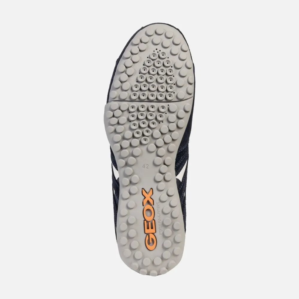 Geox Snake Scam+Mesh trainers Blue | Dressinn