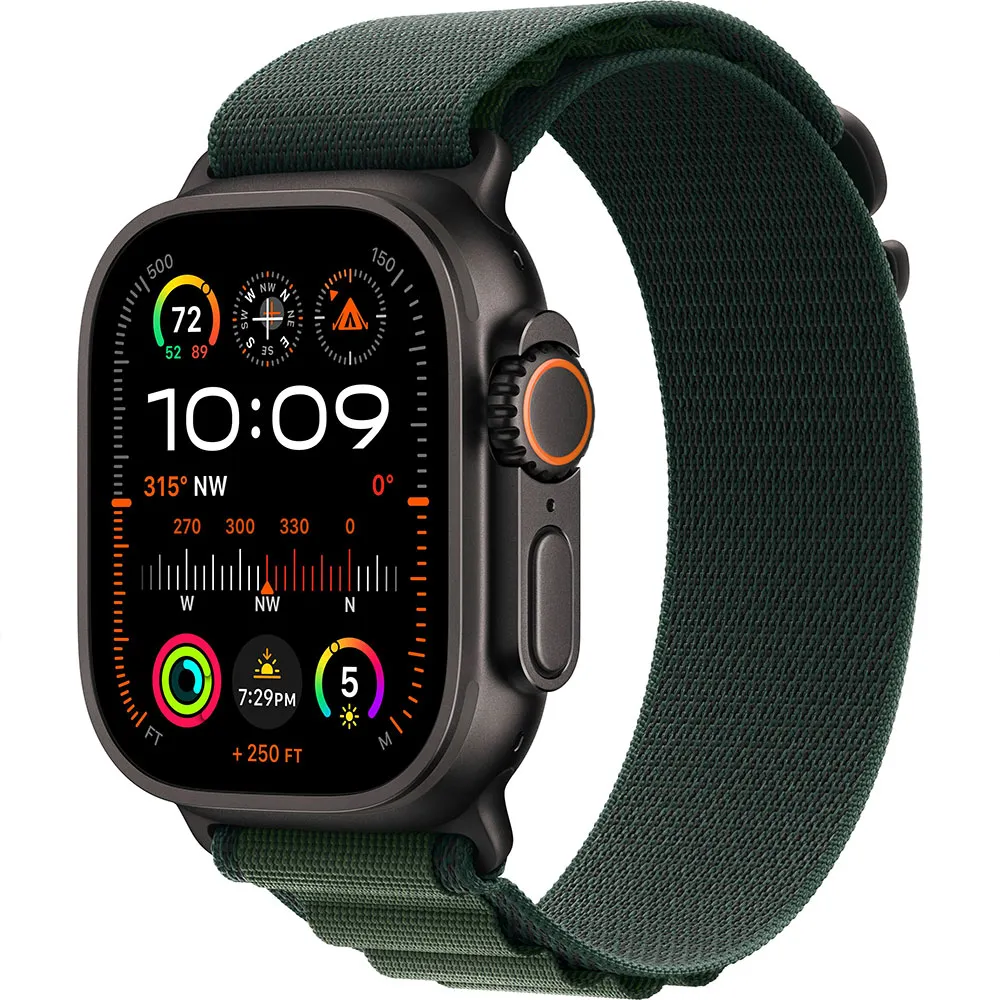 Apple Apple Watch Ultra 2 GPS + Cellular 49 mm Alpine Loop, 緑 