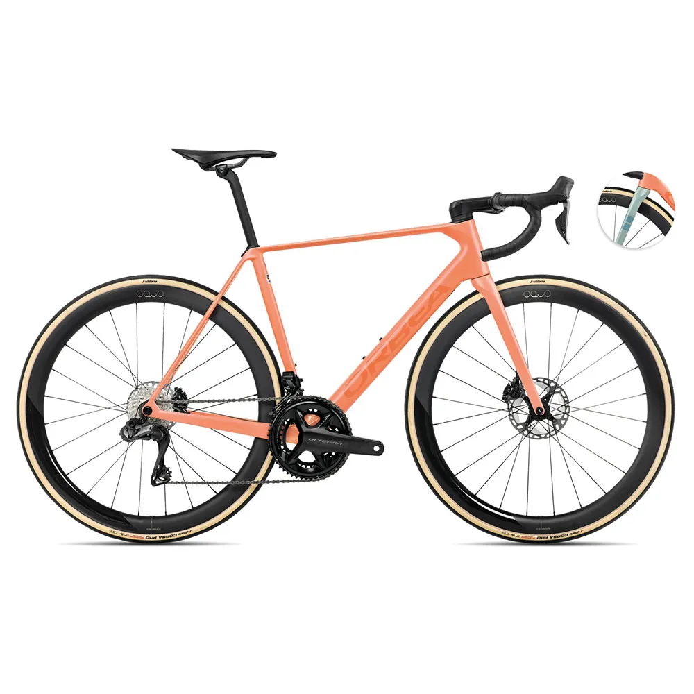 Orbea Orca M20iLTD Ultegra Di2 R8150 2025 ロードバイク, オレンジ 