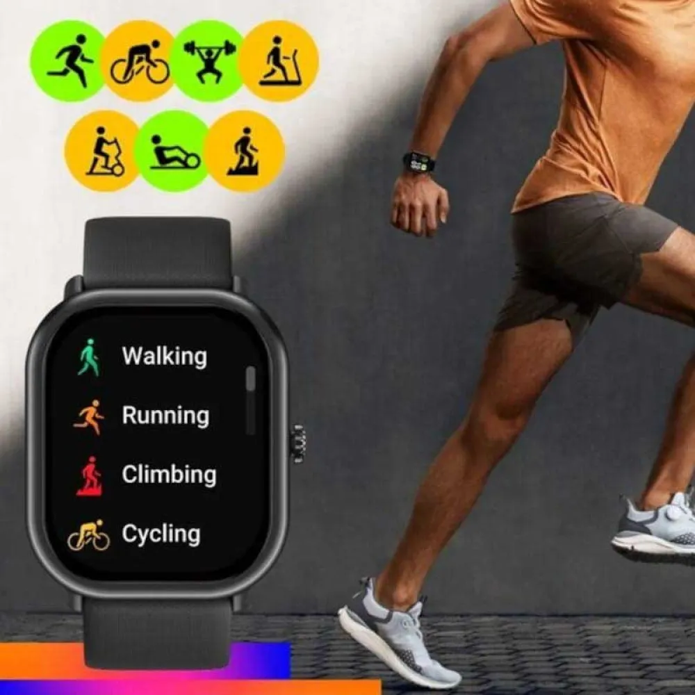 Montre Connectée Zeblaze GTR 3 Pro - Smartwatch Sport, Fitness, Notifications (Noir)