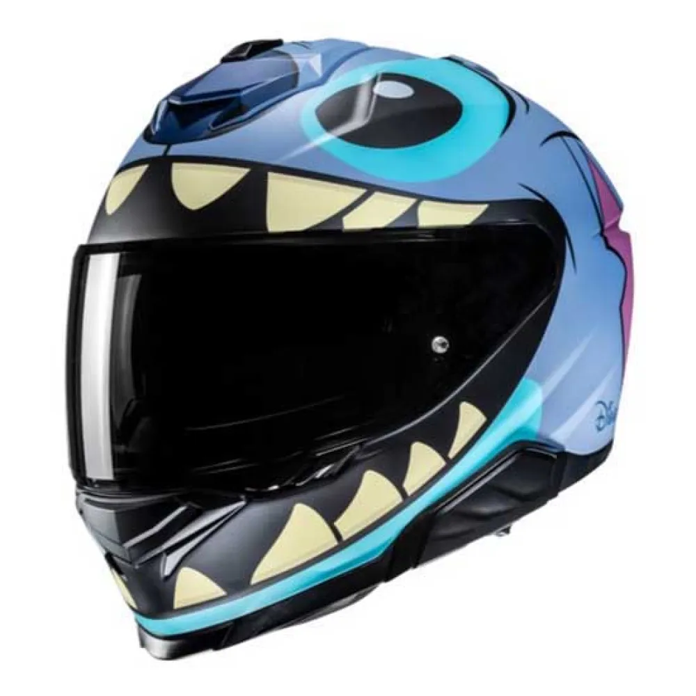HJC i71 Stitch Disney full face helmet Blue | Motardinn