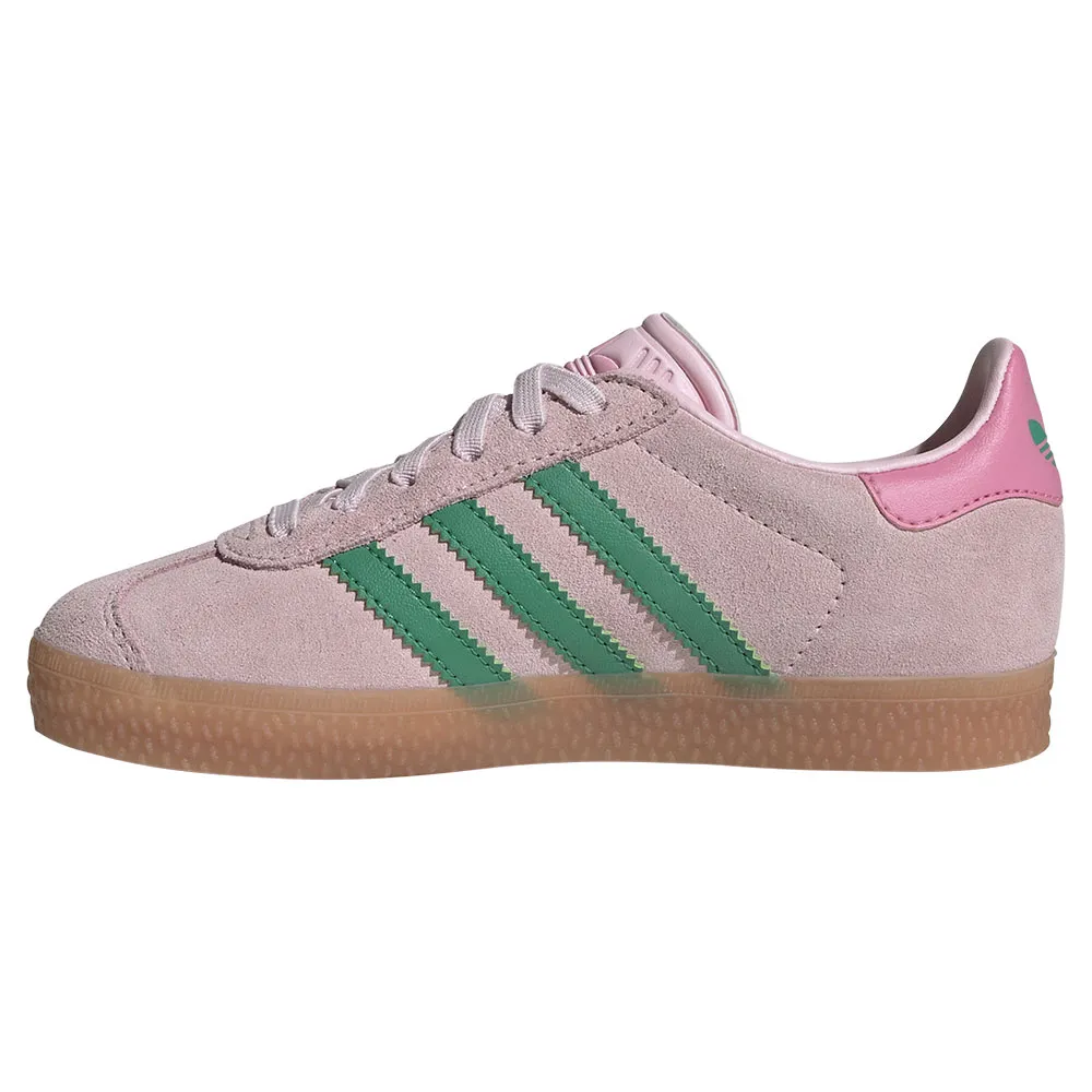 adidas Originals Gazelle Comfort Closure Elastic Lace trainers Pink|  Dressinn