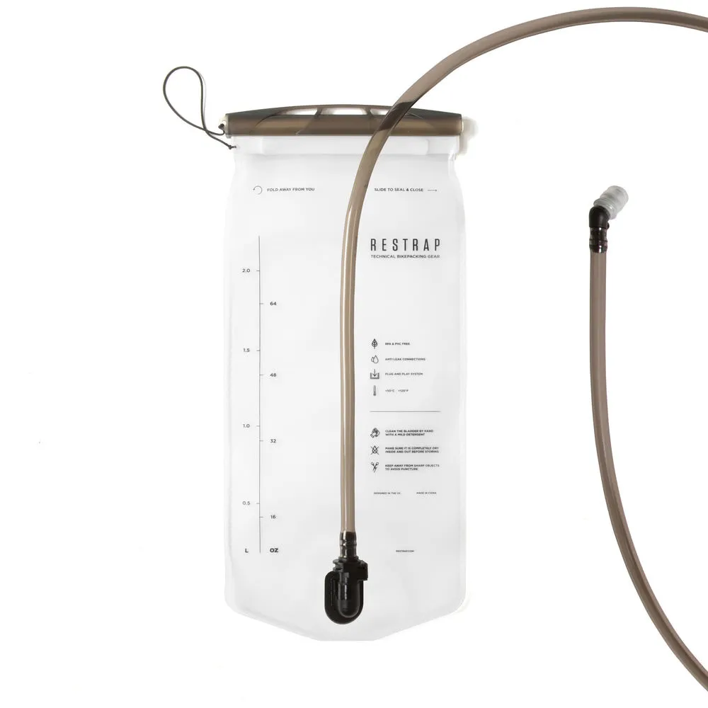 Ultraspire Poche à Eau 2 Litres 2.0 - Vessie Hydratation Course Et Trail Unisexe Mixte