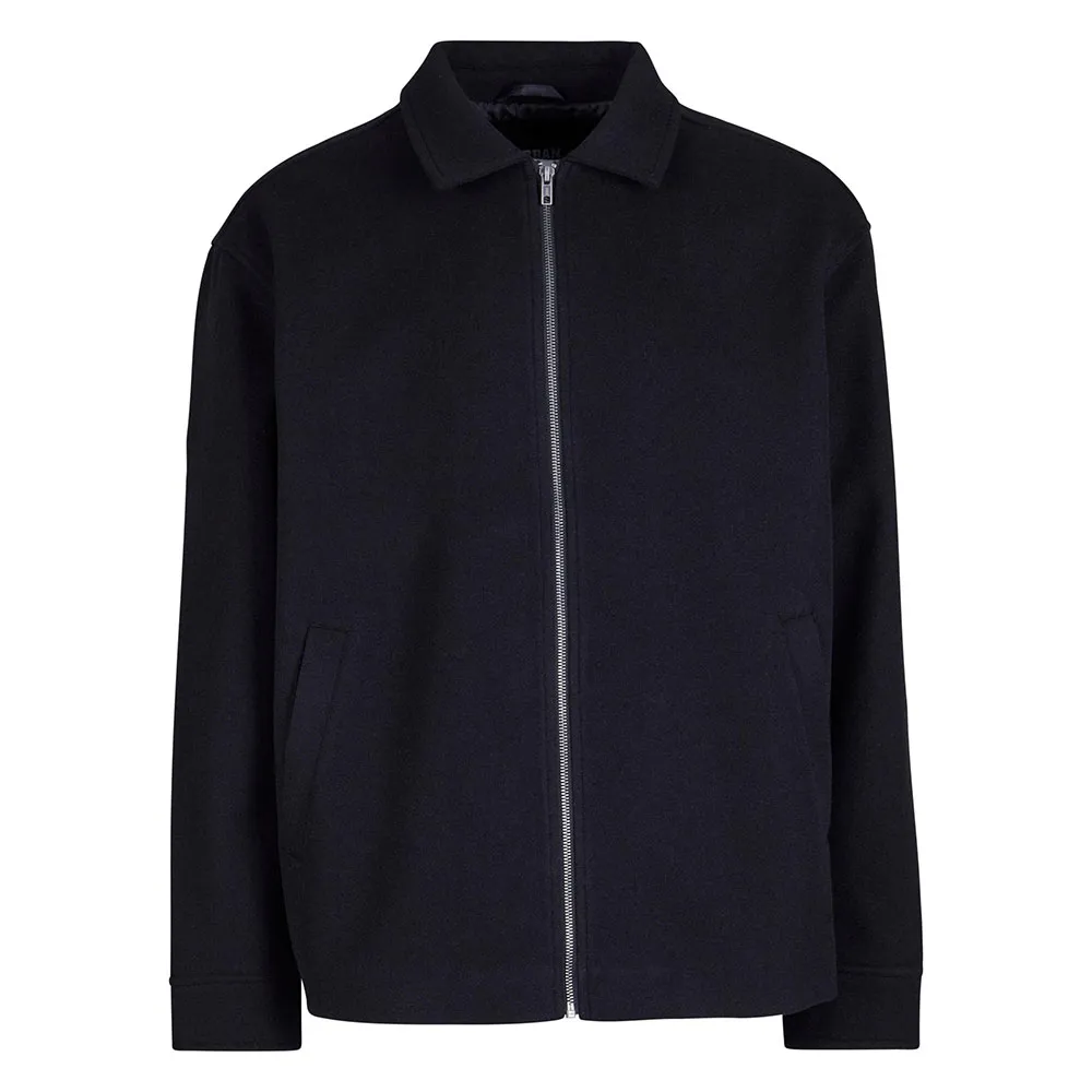 Urban classics Basic Blouson jacket Black | Dressinn