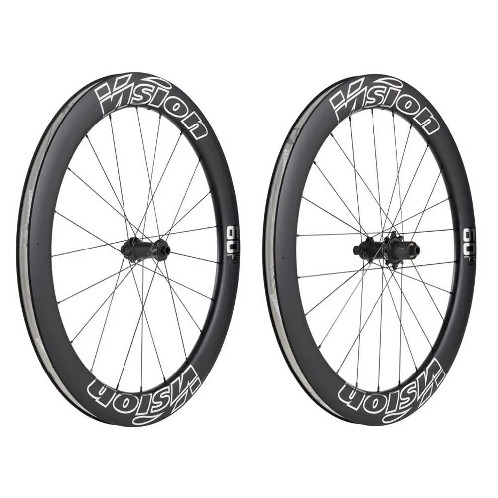 Vision Metron 60 SL CL Disc Tubeless B5 ロードホイールセット, 銀