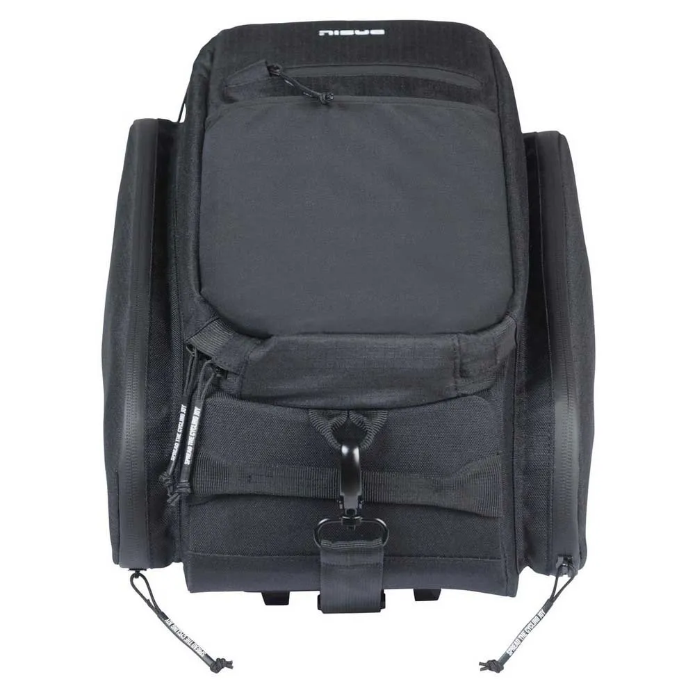 Basil Move 10-26l Borsa Portapacchi Basil Move MIK - 10-26L, Impermeabile, In Poliestere Riciclato, Con Piastra Adattatore Borsa Bici Basil Move