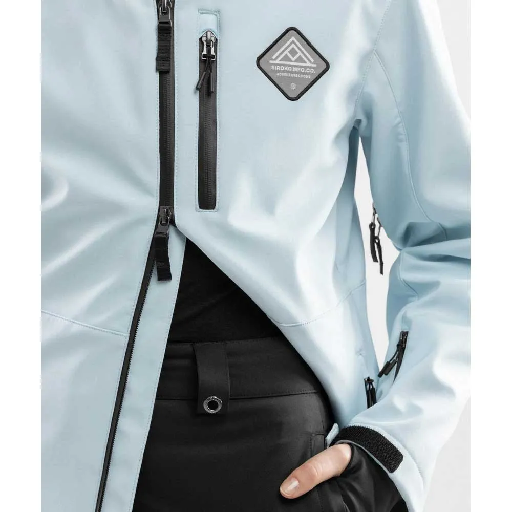 Giacca Softshell Da Sci Siroko Donna W2-W Gelid - Idrorepellente, Antivento, Traspirante