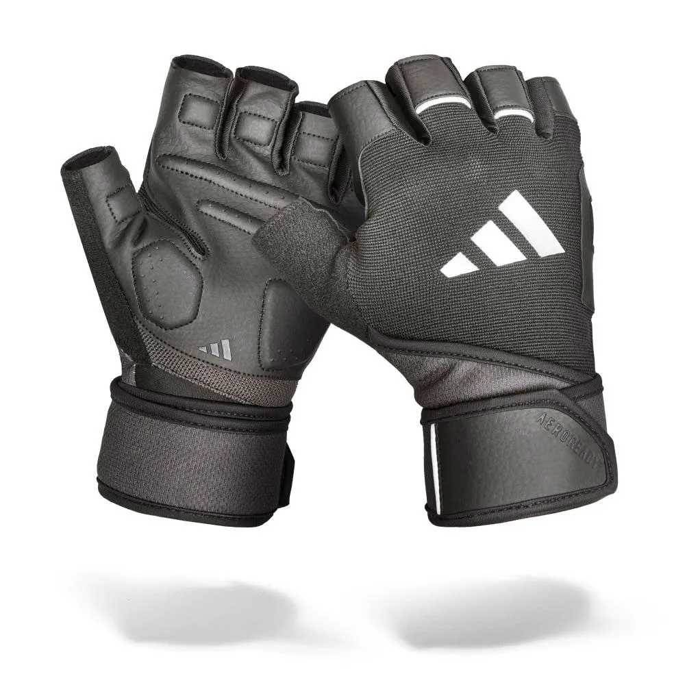 adidas Wrist wrap training gloves Black Traininn