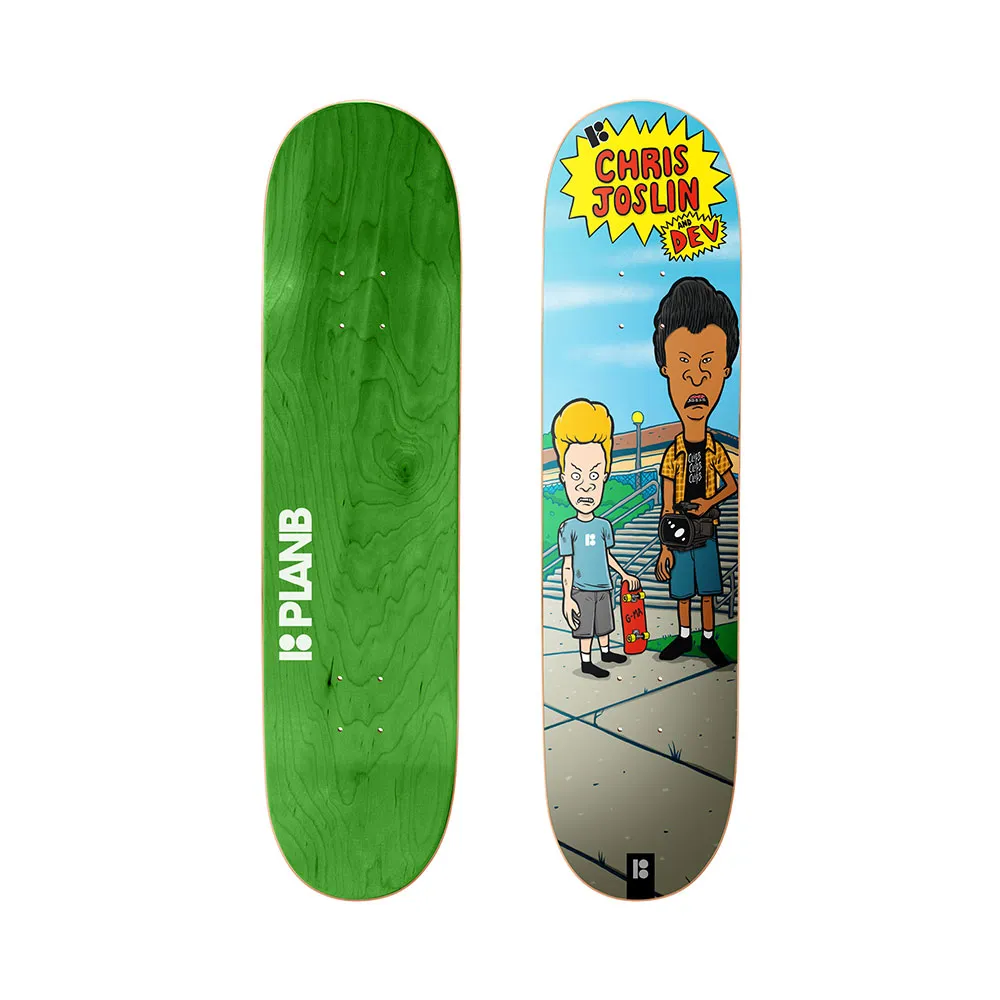 Plan b Dev joslin 8.375´´x31.71´´ skateboard deck Green| Xtremeinn