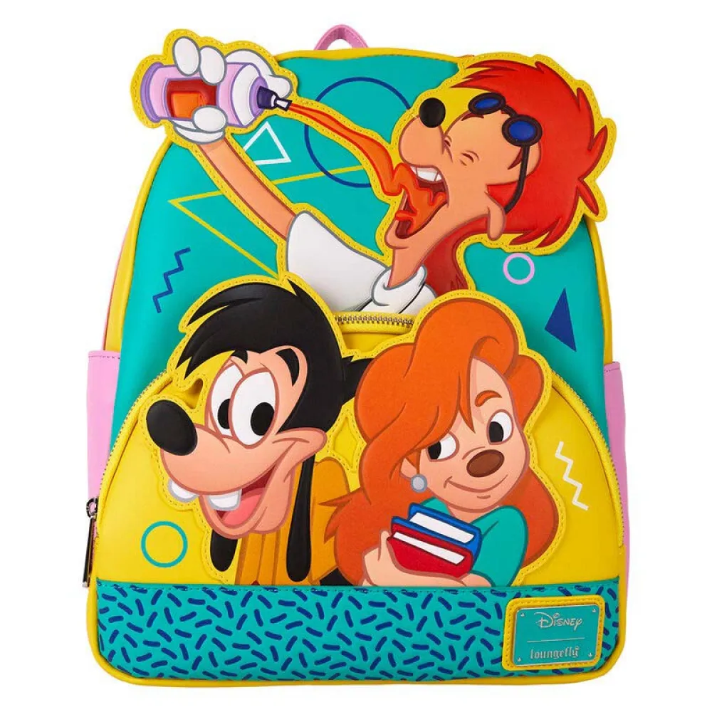 Loungefly Goofy and son characters backpack Blue | Dressinn display picture 2