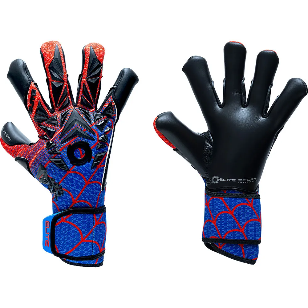 Elite sport Spin ゴールキーパーグローブ 青 | Goalinn