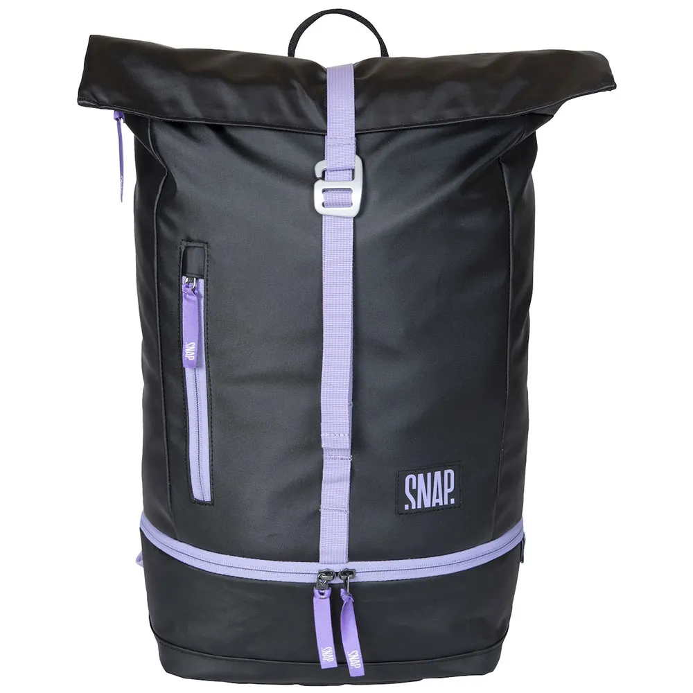 Snap Pack Backpack Snap climbing Roll Top 17L backpack Black | Trekkinn