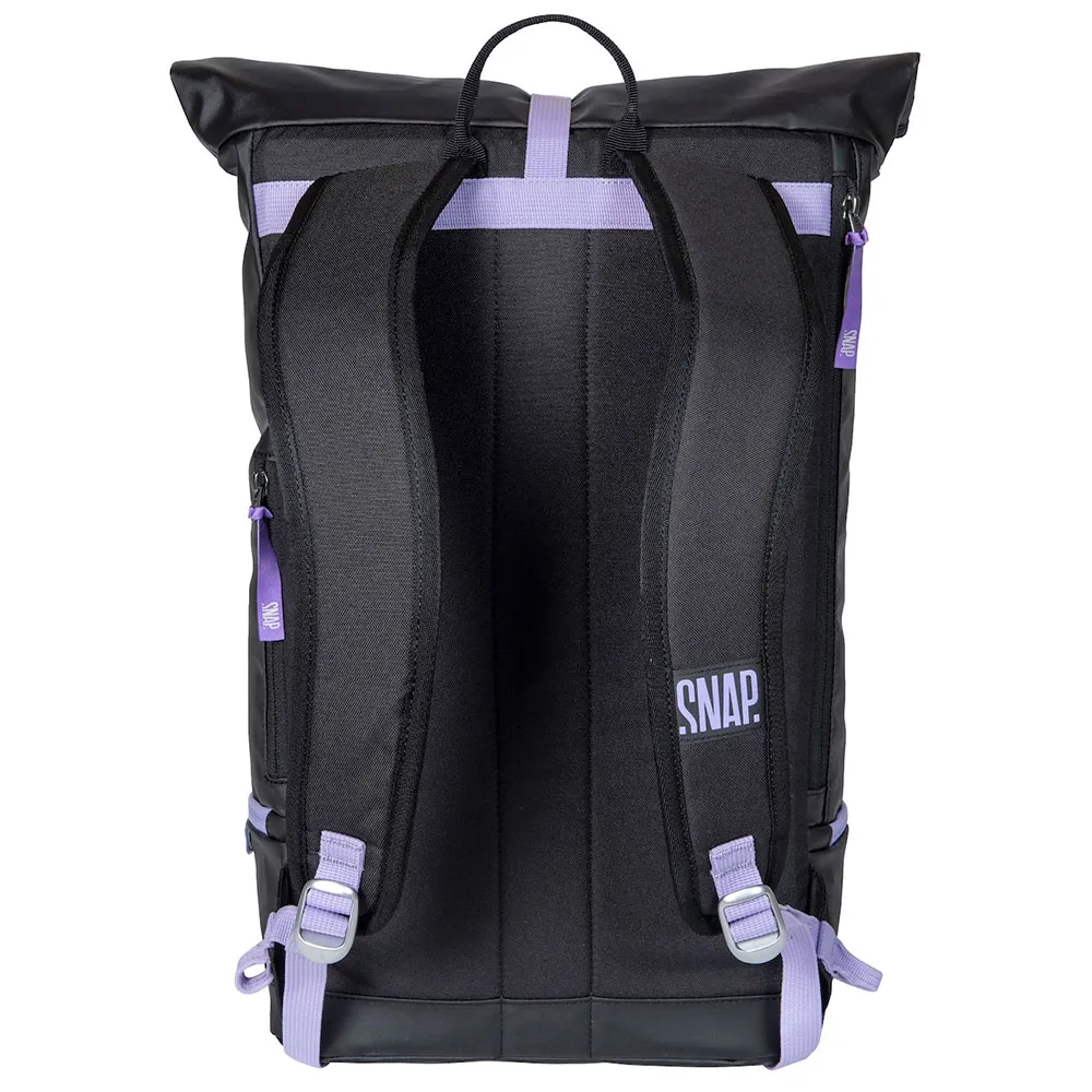 Snap Pack Backpack Snap climbing Roll Top 17L backpack Black | Trekkinn