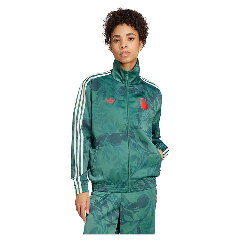 adidas Italy レディース ジャージ ジャケット 緑| Goalinn
