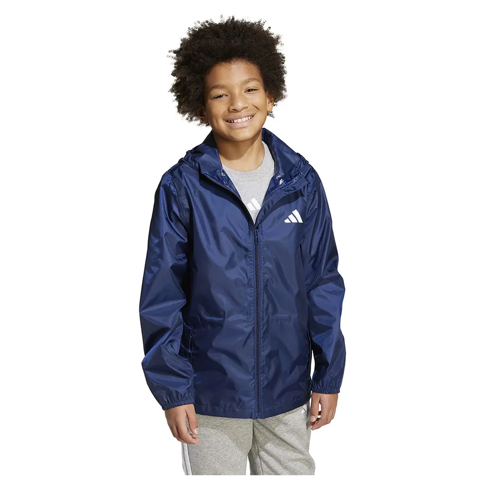 adidas JV5818 rain jacket Blue | Dressinn