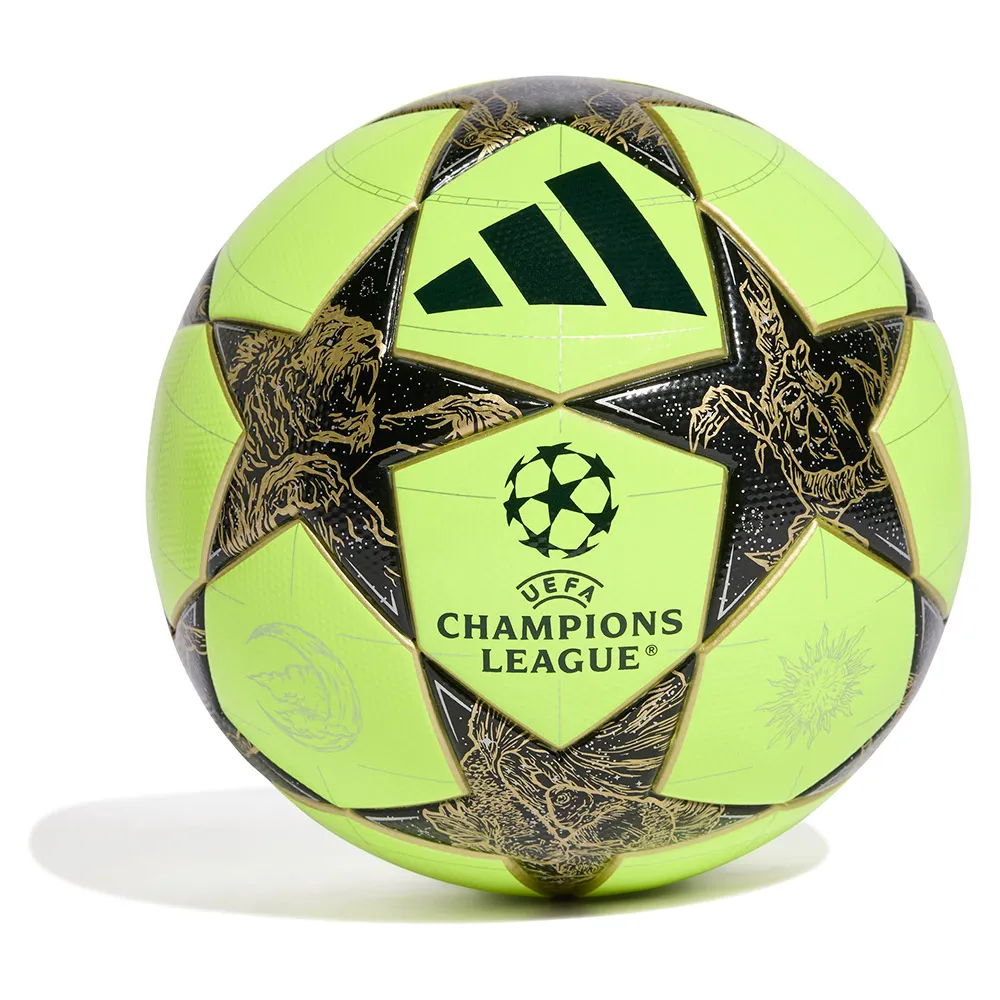 adidas UCL League 25/26 League Stage Winter サッカーボール 黄