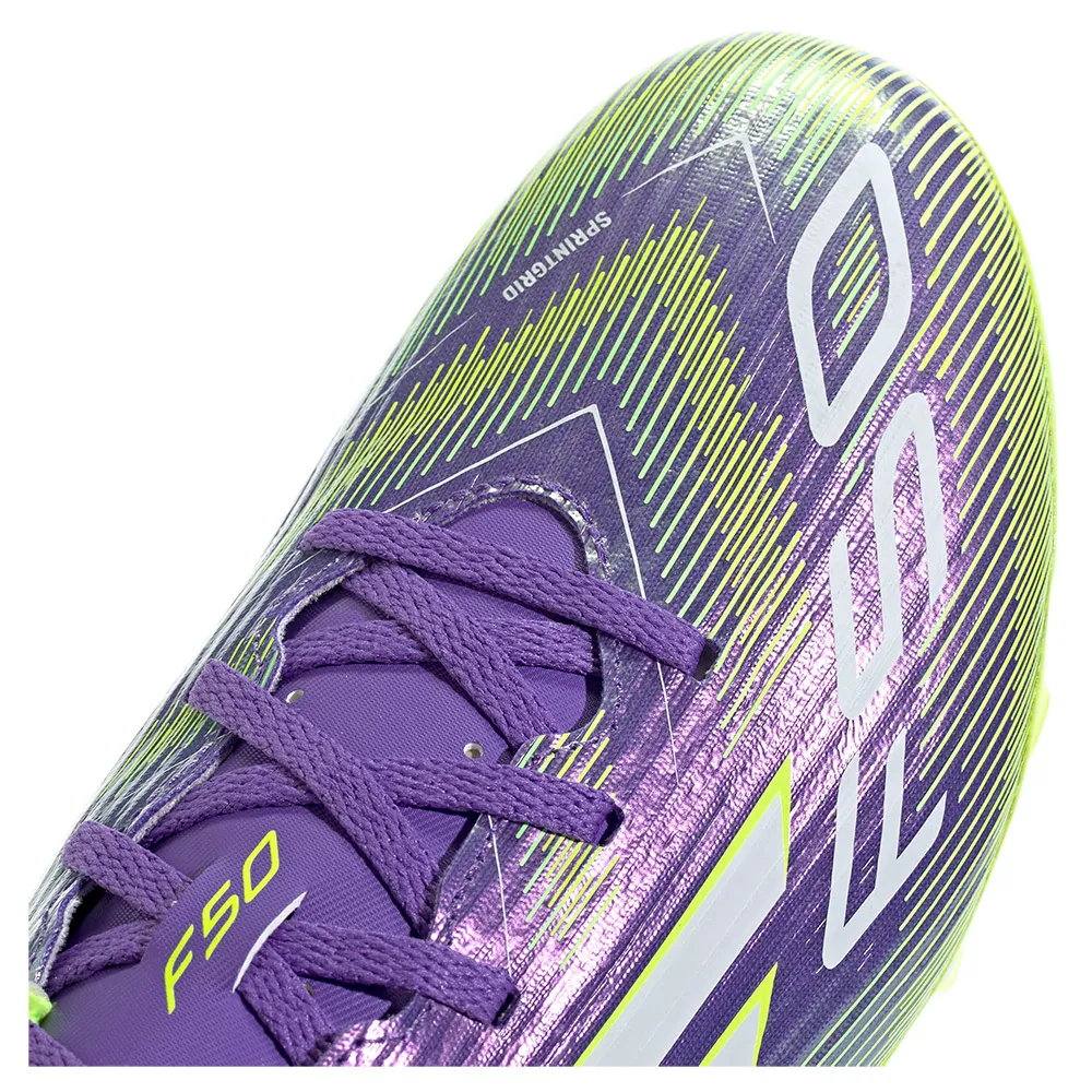 adidas F50 Club FG/MG サッカーシューズ 紫 | Goalinn