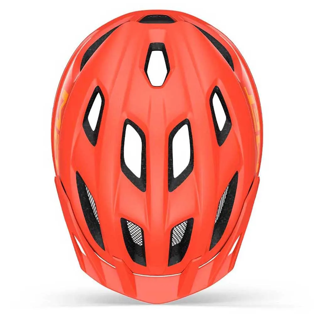 MET Fahrradhelm Crackerjack Mit LED-Rücklicht & Safe-T Drehverschluss – Belüftung, Insektennetz, Waschbar
