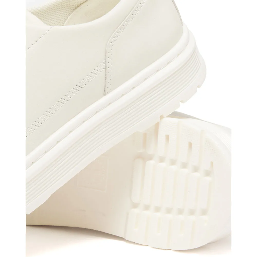 Mens Size 10 Dr. Martens Sneakers Brookline 6 Eye Air Cushion Off White JN0242 Brookline Nappa Leather Shoes in Off White | Dr. Martens main image 2