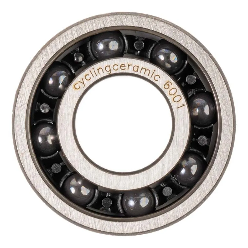 Cycling ceramic 6001 bearings, Silver | Bikeinn