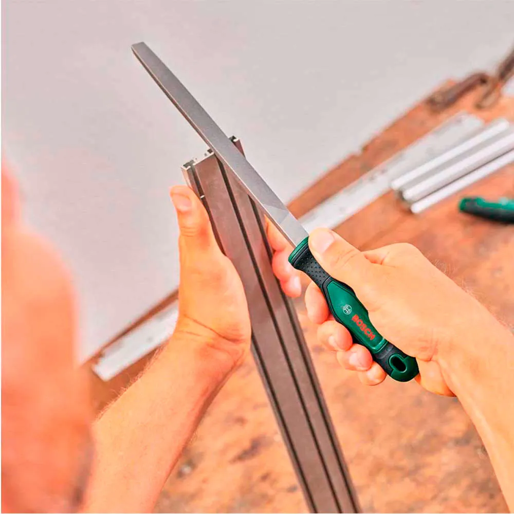 Bosch Flat file 5 pieces Silver | Bricoinn