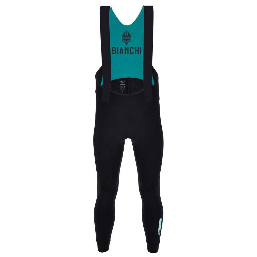 Santini Bianchi Milano Classic ビブタイツ, 黒 | Bikeinn
