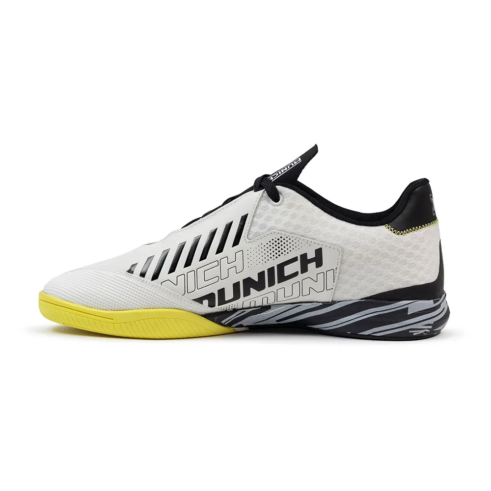 Munich Rondo 18 インドアサッカーシューズ 白| Goalinn