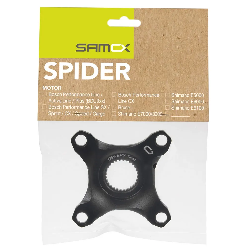 Samox Shimano E5000 System 47 m Spider, Silver | Bikeinn
