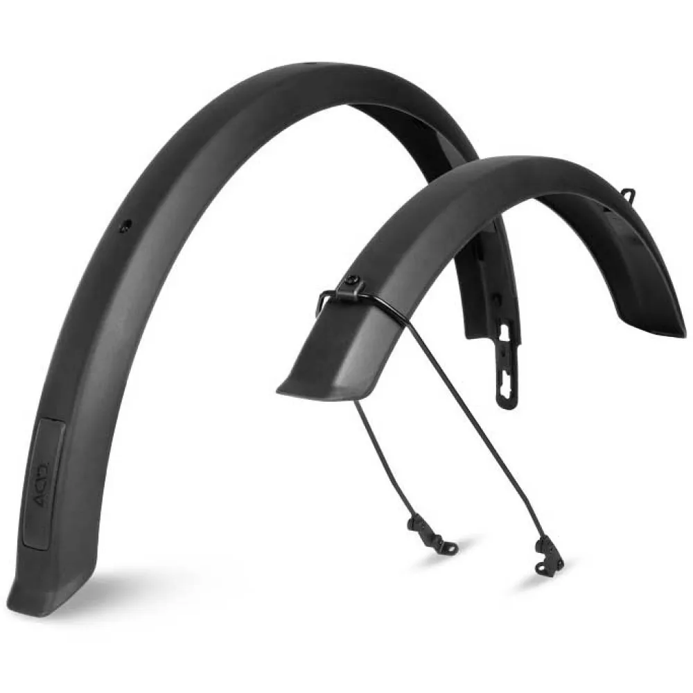 Acid SIC 2.0 76 BB Mount mudguard set, Silver | Bikeinn