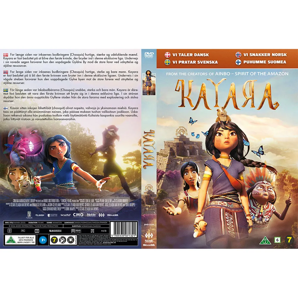 Dvd Kayara DVD Veelkleurig | Techinn, image size:1000x1000
