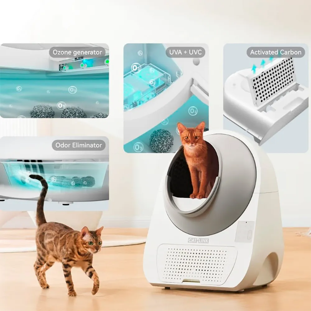 Catlink Pro Ultra smart cat litter Clear | Techinn