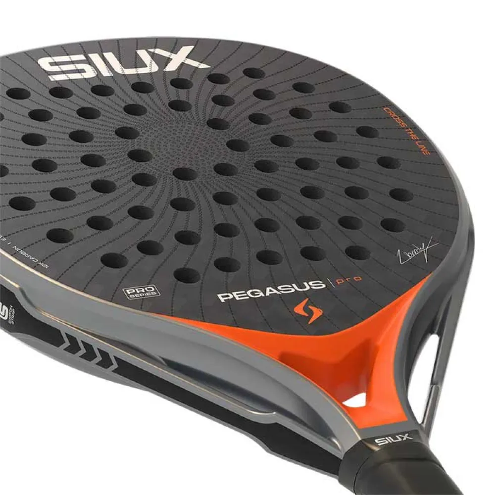 Siux Silver Racket Siux Pegasus pro 2026 padel racket Silver | Smashinn