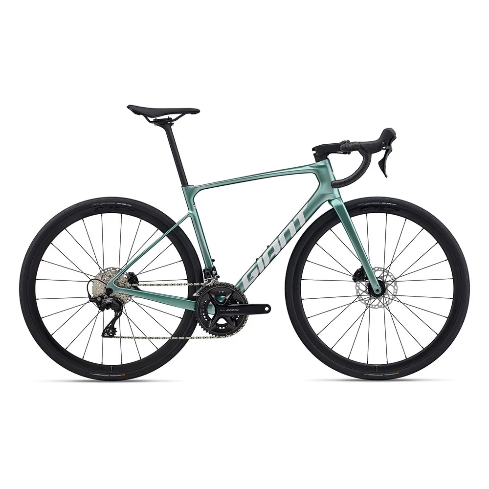 Giant Defy Advanced 2 105 2026 ロードバイク, 緑 | Bikeinn