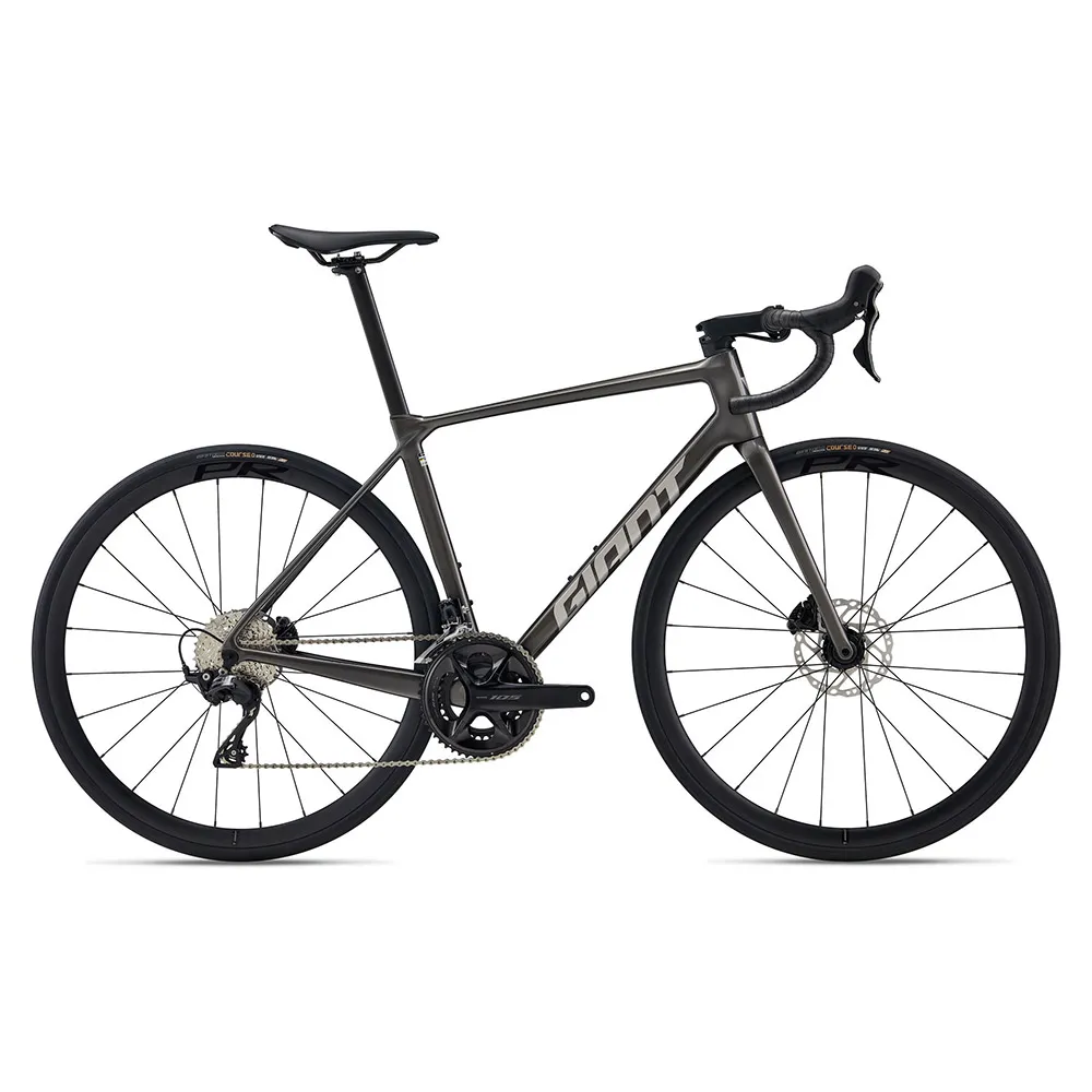 Giant TCR Advanced 2 105 2026 road bike, Grey | Bikeinn