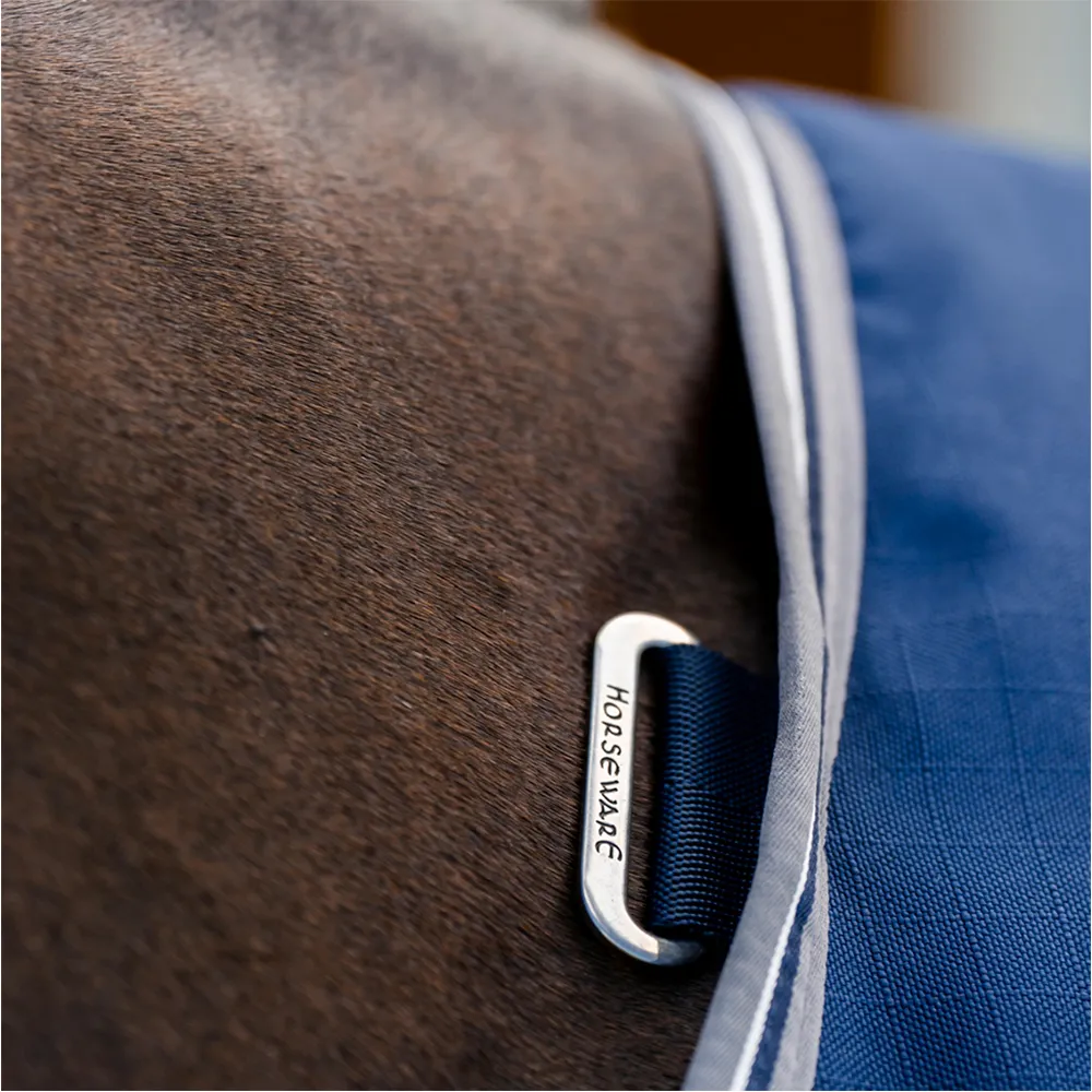 Rambo Heavy 400g horse stable rug Blue | Horse Riding
