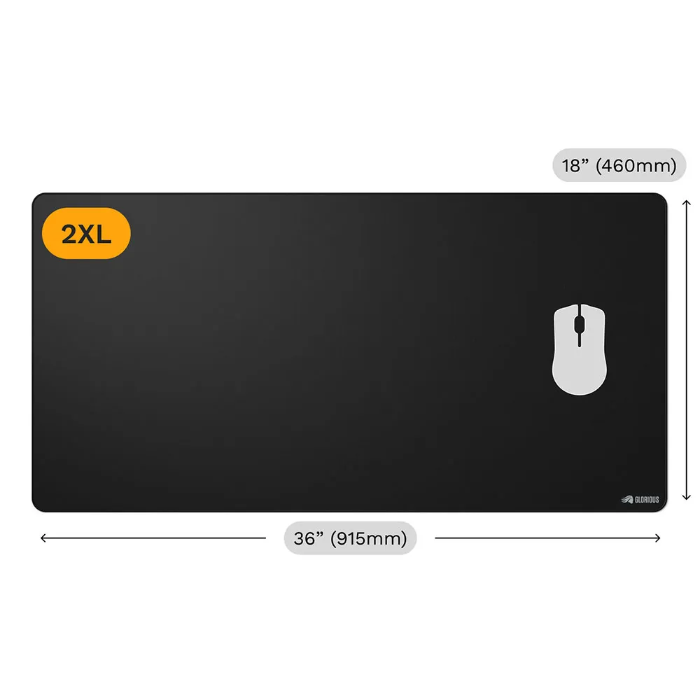 Glorious 2 XXL mouse pad Black | Techinn