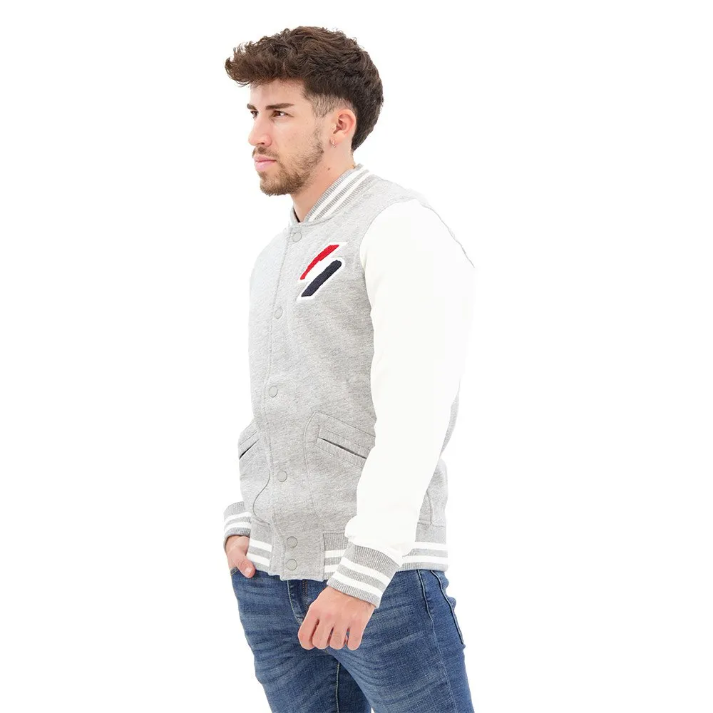 Superdry Code CHE Walk Out jacket refurbished Grey | Dressinn