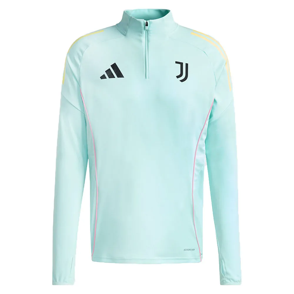 adidas Juventus 25/26 Tiro Competition トレーニング ハーフジップ 