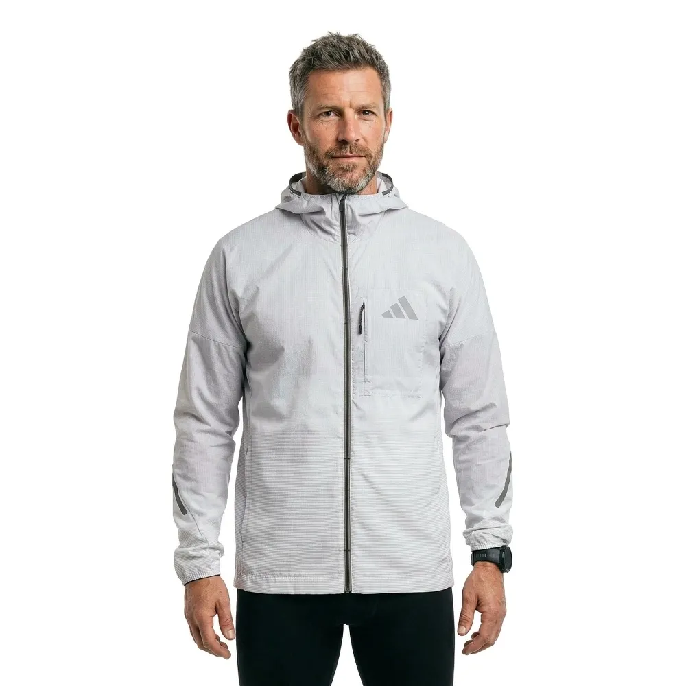 adidas Terrex Xperior CLima365 Light Windweave jacket White| Runnerinn