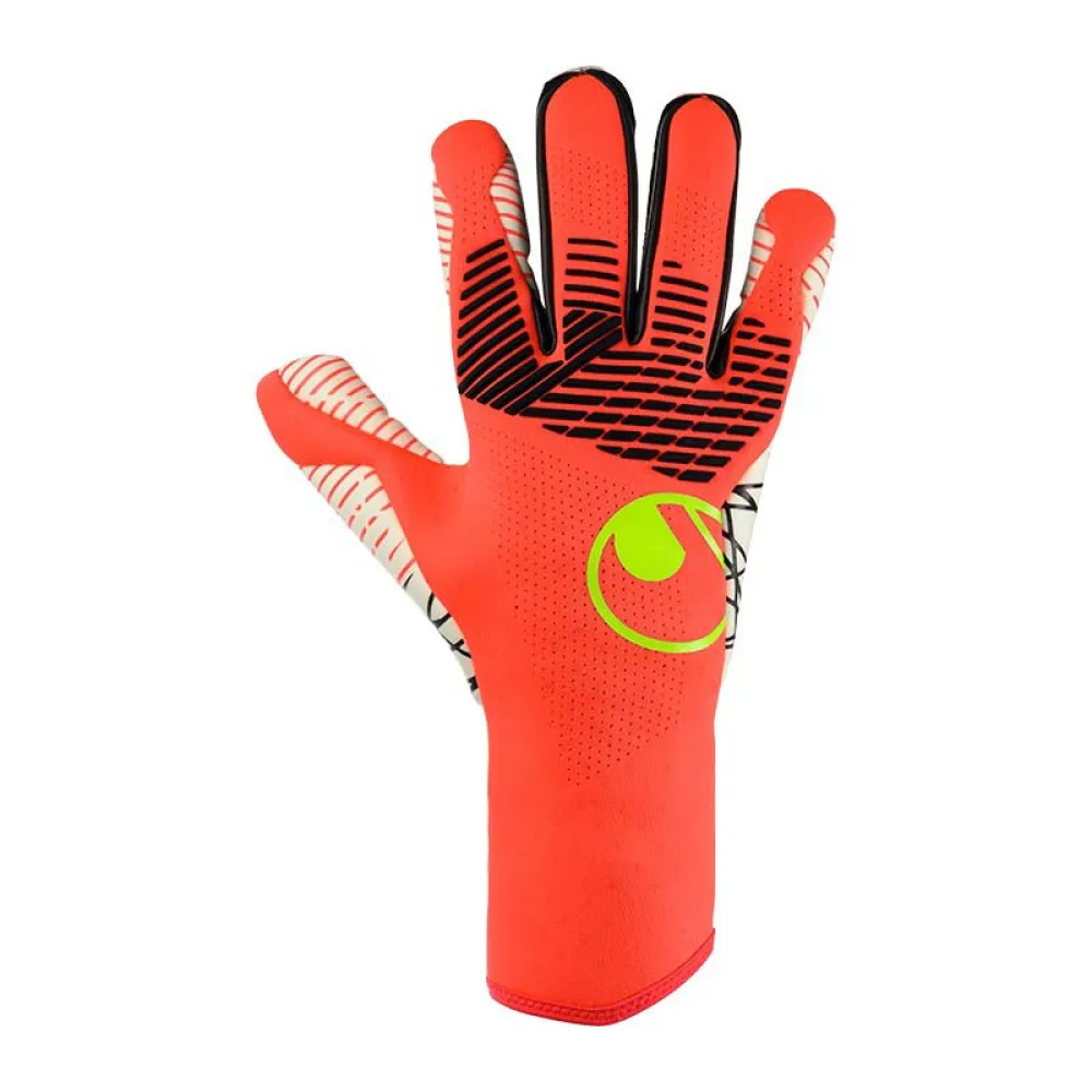 Uhlsport Fangmaschine Ultragrip ZNE RC goalkeeper gloves Red| Goalinn