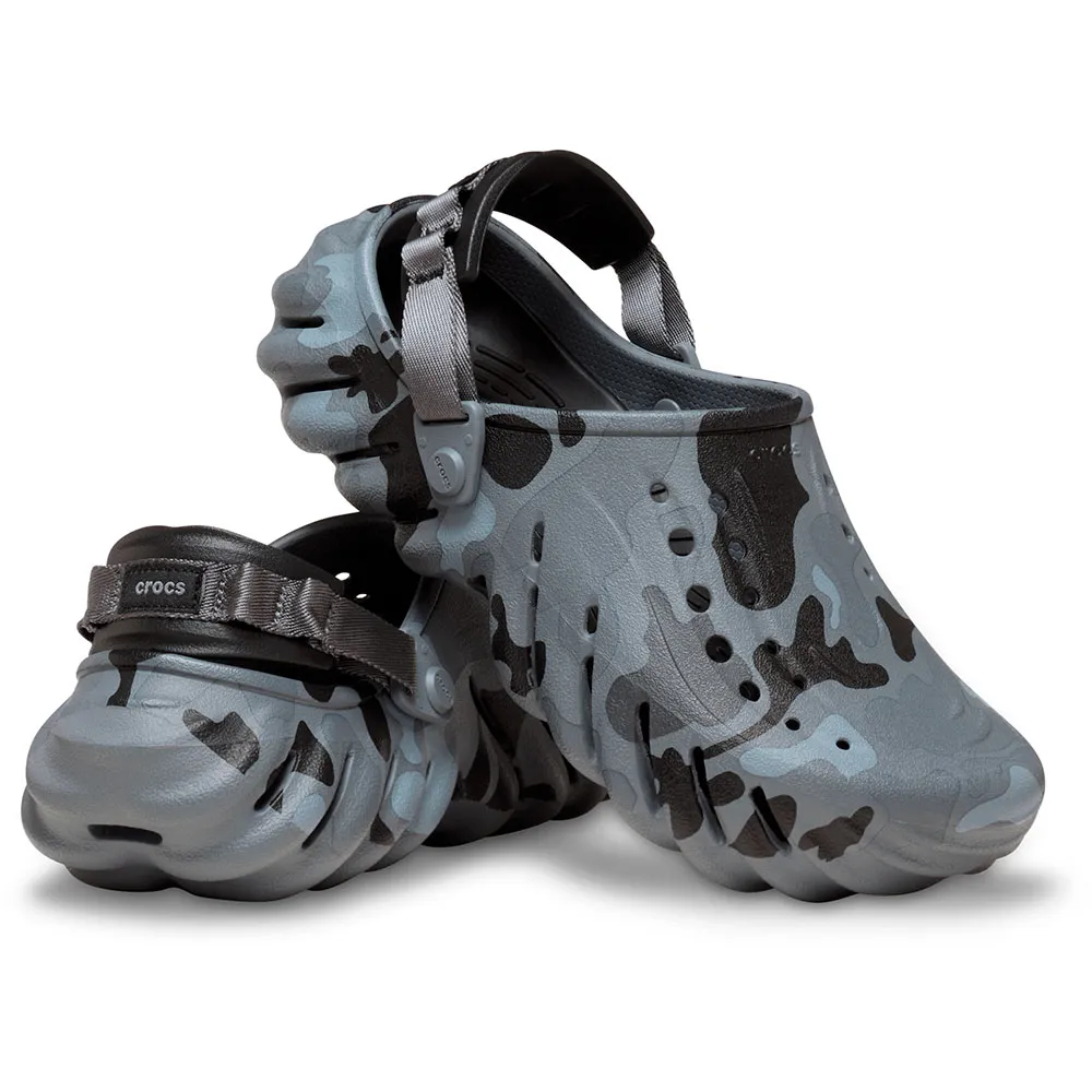 Crocs Echo Duck Camo clogs Grey | Dressinn