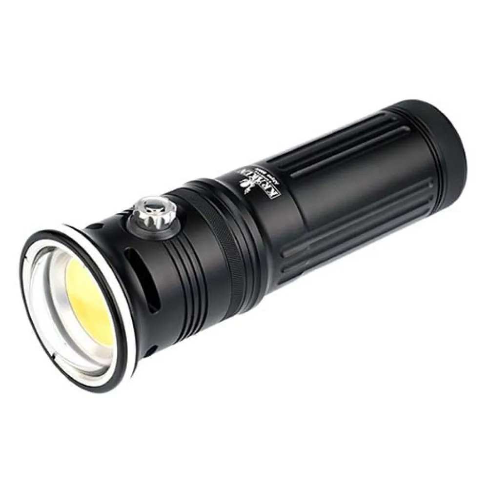 Kraken Abyss 20K dive light Silver | Diveinn