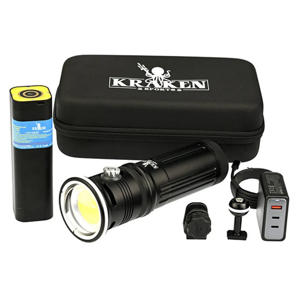 KOH　ライト20本 Kraken Abyss 20K dive light Silver | Diveinn