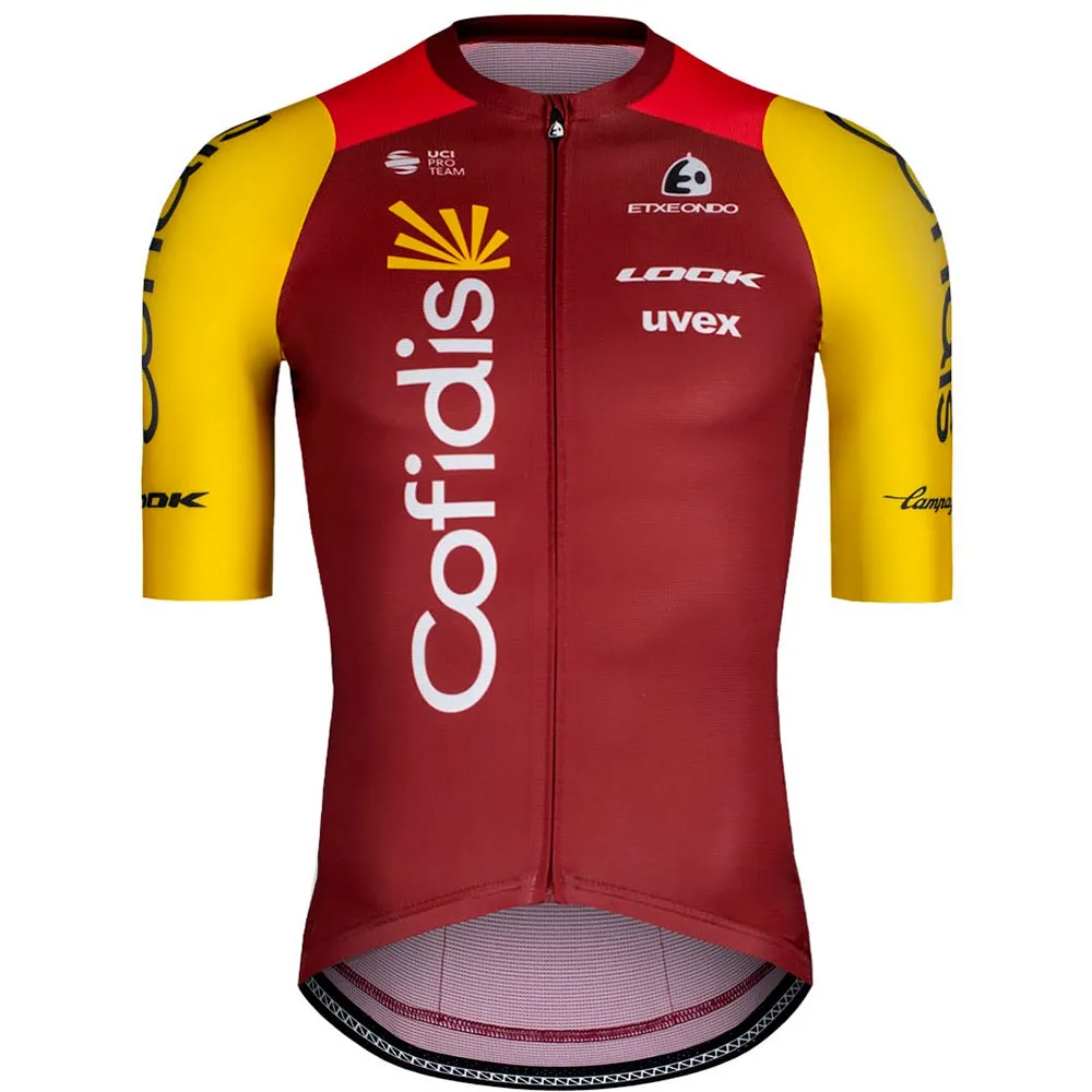 COFIDIS♥コフィディス ヴィンテージ サイクルジャージ 半袖 ウェア Etxeondo Training Cofidis 半袖ジャージ, 白 | Bikeinn