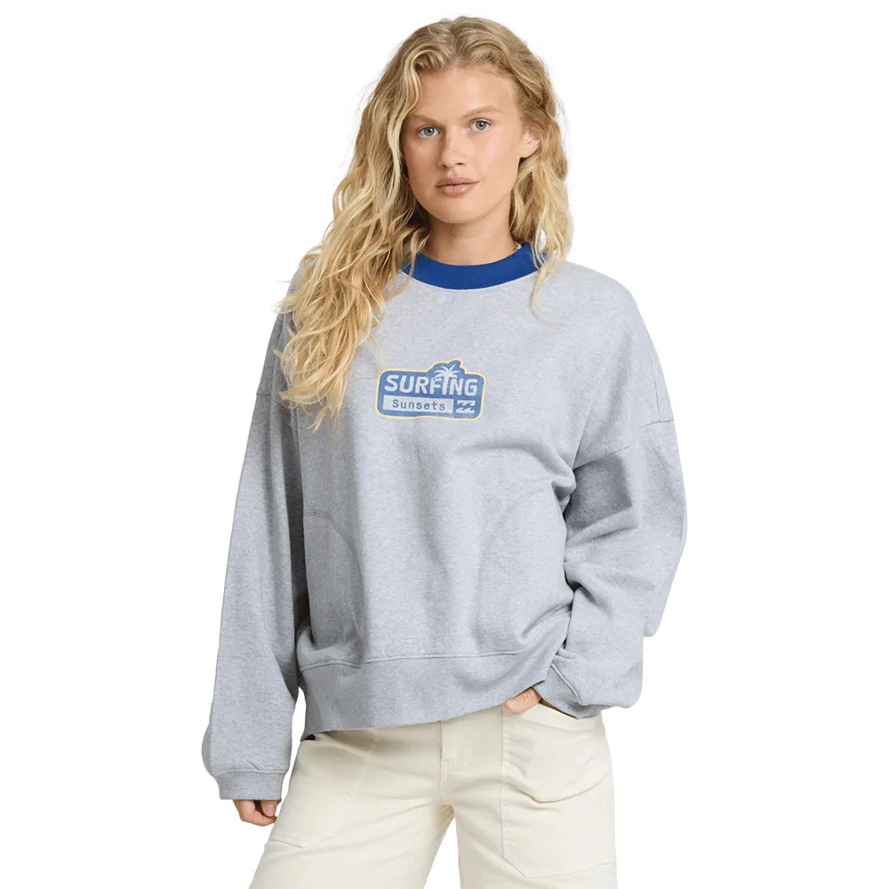 Billabong Sunsets Crew FL スウェットシャツ グレー| Dressinn