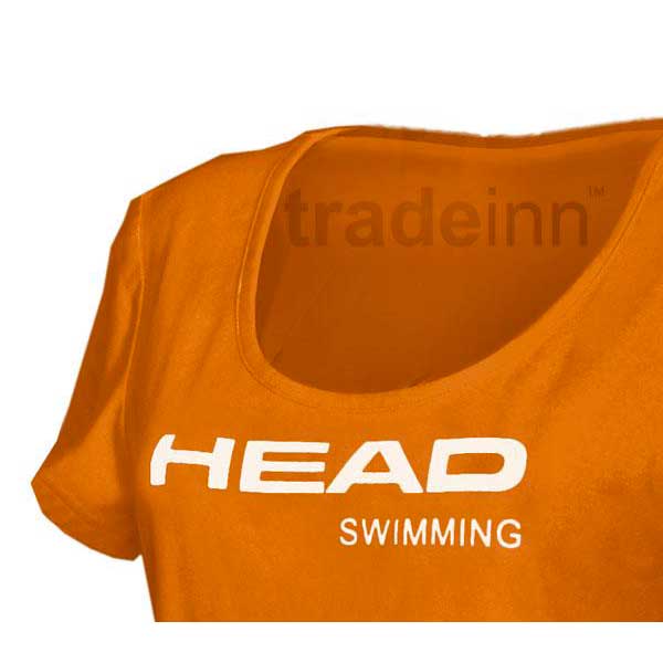 Head swimming Logo Kurzarm T-Shirt