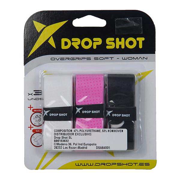drop-shot-soft-vrouw-padel-overgrip-3-eenheden